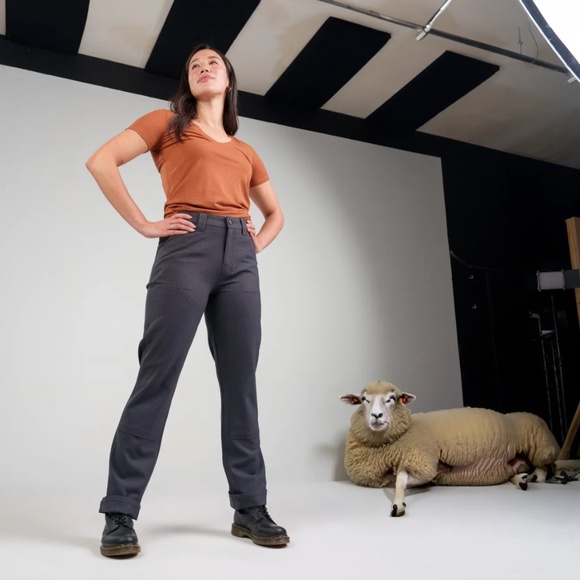 Woolly Women's Merino Wool Longhaul Shop Pant - Picture 3 of 16